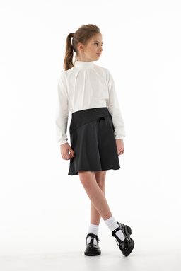 Молочная школьная блуза Mooriposh, модель 06148