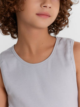 Майка для мальчиков в светло-сером цвете - Mark formelle фото 3