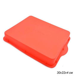 Форма для выпечки силикон прямоугольник с ручками 30*22*4см, арт. KT-S-306