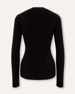 Джемпер в тонкий рубчик - Incity фото 6