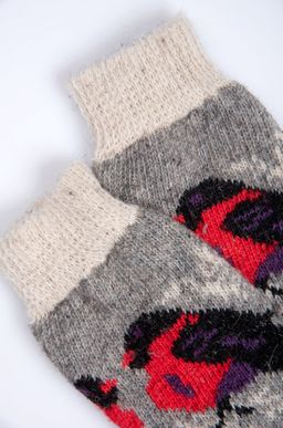 Женские шерстяные носки Стильная шерсть фото 5