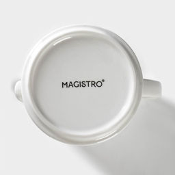Молочник фарфоровый Морской бриз, 250 мл, цвет белый - Magistro фото 8