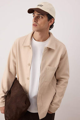 Bej*001 Regular Erkek Mont TMNAW26MO00033