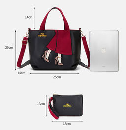 Сумка A-ZP-0802-Black - Ferro фото 5