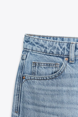 JEANS Z.03 REGULAR FIT HIGH-WAIST LONG LENGTH - Zara фото 7