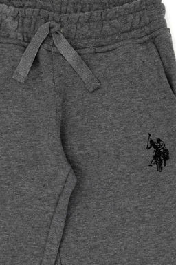 U. S. Polo Assn Меланжовые спортивные штаны для мальчика антрацитового цвета - U.s. polo assn фото 8