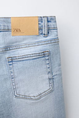 STRAIGHT DENIM BERMUDA SHORTS - Zara фото 4