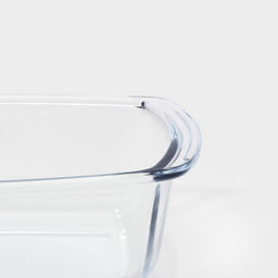 Форма для запекания и выпечки Доляна «Кекс», 1.5 л, 27×14×7 см, жаропрочное стекло, прозрачная