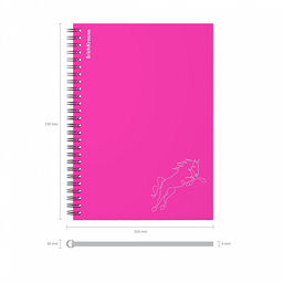 Цена за 4 шт. Тетрадь общая с пластиковой обложкой на спирали ErichKrause Silhouette, розовый, A5, 80 листов, клетка  фото 5