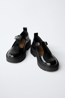 PATENT T-BAR SHOE - Zara фото 3