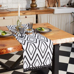 Дорожка на стол Этель Марокко 40*146 см, 100% хлопок, репс 210 г/м2  фото 5