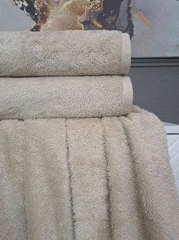 К-т полотенец Teddy (миндаль) 70х140см(1),50х90см(1) - Kazanov.a. фото 2