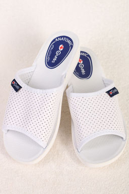 Сабо домашние белые