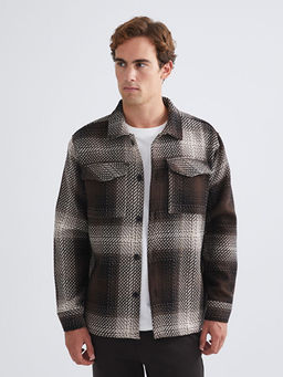 Regular Fit Ekose Erkek Oduncu G?mlek Ceket