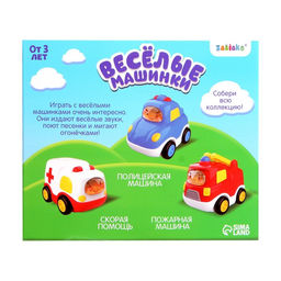 Музыкальная игрушка Пожарная машина, звук, свет, цвет красный - Zabiaka фото 7