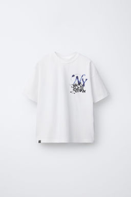 CAMISETA ESTAMPADA URBAN / Blanco - Zara фото 2