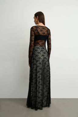 Платье из кружева с круглым вырезом - Mollis фото 6