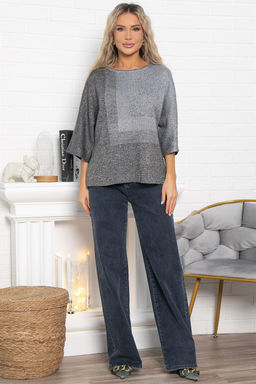 Джемпер Орлеан (серый/золото) Б14999-4М