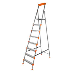 Стремянка широкие 8 ступеней (металл) СМ8 - Nika фото 8