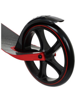 Самокат городской GRAFFITI, складной, колёса PU 200, 86A, ABEC 9, подножка, цвет красный