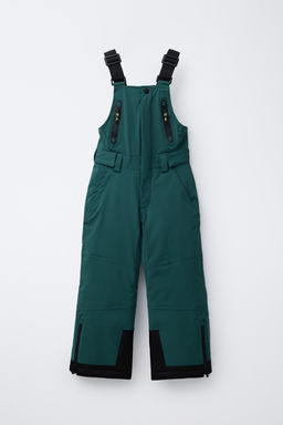 WATER-RESISTANT AND WINDPROOF LONG DUNGAREES RECCO® SYSTEM SKI COLLECTION