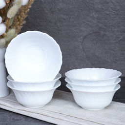 Набор салатников 6 штук 300 мл белый / LHBW-50XN (WHITE) /12/ - ГалеонТрейд фото 2