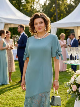 Платье Liliana 1548 полынь