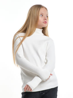 Джемпер (водолазка) лапша 33-12246 темно серый - Mini maxi фото 10