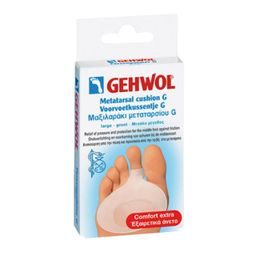 Gehwol защитная гель-подушка под плюсну из гель-полимера и эластичной ткани средняя 1шт