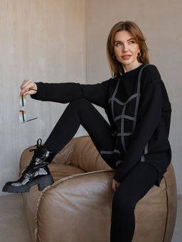 Лонгслив Pike, черный - Inzibe фото 3