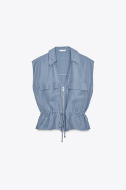 SOFT-TOUCH SAFARI TOP - Zara фото 6