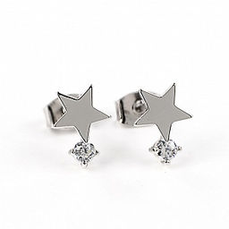 Серьги Звездочки PR2860 серебро