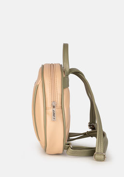 Рюкзак Модель №1466 | кожзам | гладкий | бежевый | Р924-5 | 32510 - L-craft фото 4