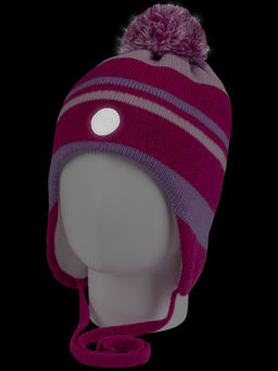 Шапка 11з15425 ягода/фиалка