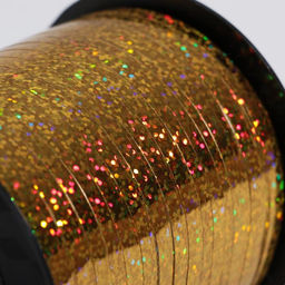 Лента упаковочная металлизированная, золотая, 5 мм х 225 м - Simaland фото 2