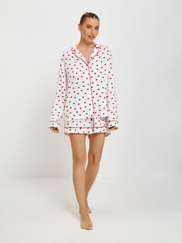 Infinity /  Шорты жен. Julitta белый принт - Infinity Lingerie фото 8