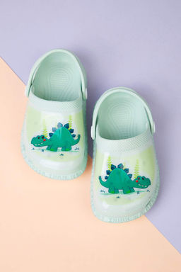 Soft Mint Onu Kapal? Is?kl? Timsah Figuru Detayl? Erkek Cocuk Kids Sandalet Terlik TAKSS25TE00054 - Trendyolmilla фото 9