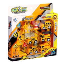 Машинки Стройка, набор 5 шт., с аксессуарами - Simaland фото 7