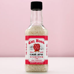 Жемчуг для ванны GRL BOSS, 190 г, аромат медового мусса, Чистое счастье  фото 2