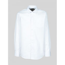 Рубашка БЕЛАЯ школьная длинный рукав, приталенная, тм - Царевич фото 14