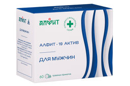 Алфит-актив 19 (для мужчин) БАД в брикетах Алфит 5797