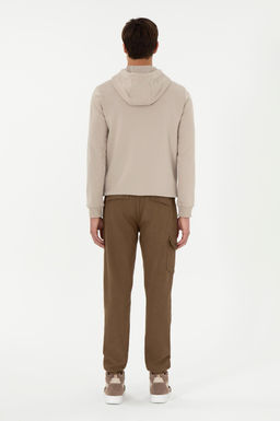 Мужские брюки цвета хаки из плотной ткани Неожиданная скидка в корзине - U.s. polo assn фото 4