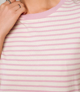 Футболка #КТ8355, пудровый