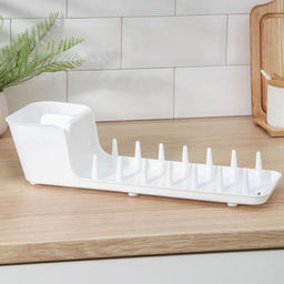 Сушилка для посуды Mini, 39×12.5×11 см, белый