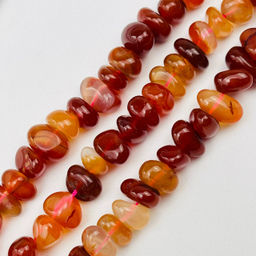 Бусины для украшений из Сердолика