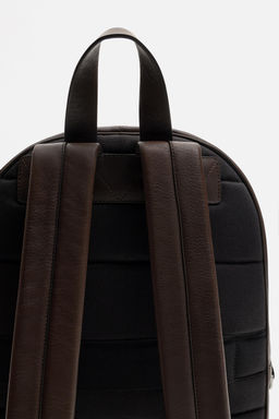 LEATHER BACKPACK - Zara фото 5