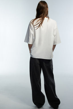 Camiseta oversize con motivo estampado - H&m фото 4