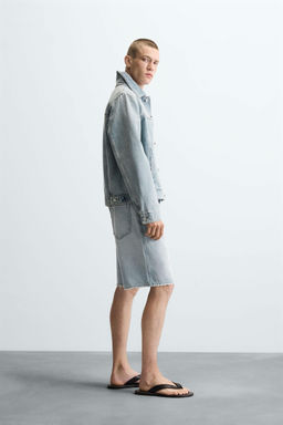 BASIC DENIM JACKET - Zara фото 4