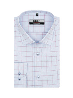 Сорочка мужская длинный рукав GREG 265/117/3503/ZN STRETCH  фото 2