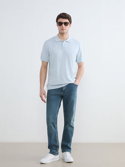 Polo Yaka Erkek Triko Kazak